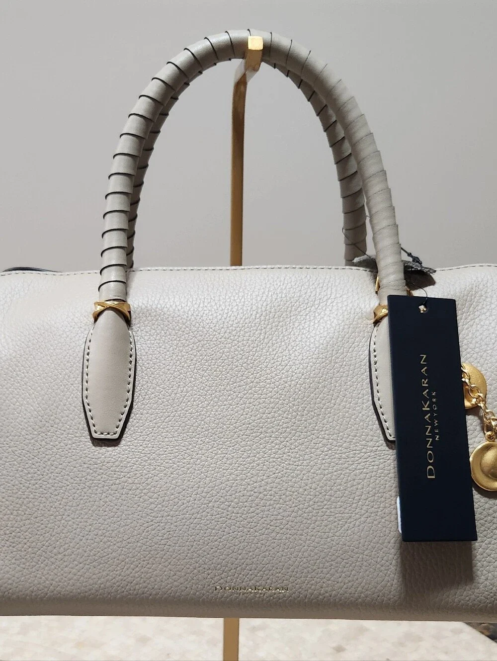 Donna Karen Chantilly Satchel Bag Moth